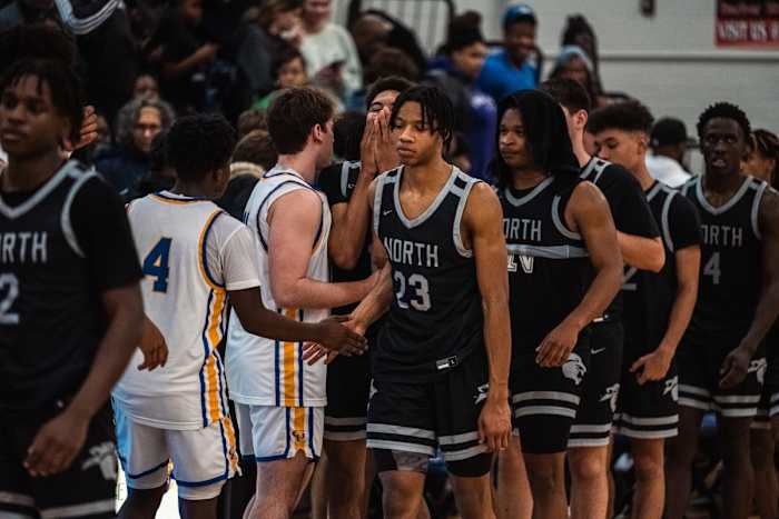 Gahanna Lincoln vs Pickerington Central boys basketball 0217223 Gabe Haferman40